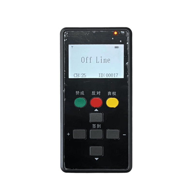 FOVO Handheld wireless voting device wireless voting transmitter for delegates - Voting - Professional Audio Video Confere...